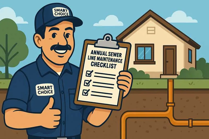 Annual Sewer Line Maintenance Checklist