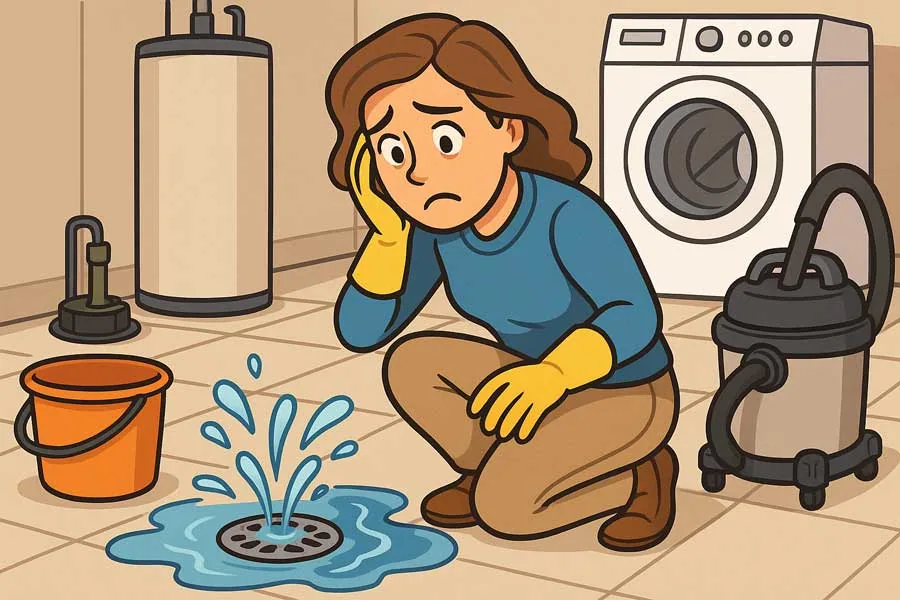 7 Fast Floor Drain Fixes When Water Backs Up