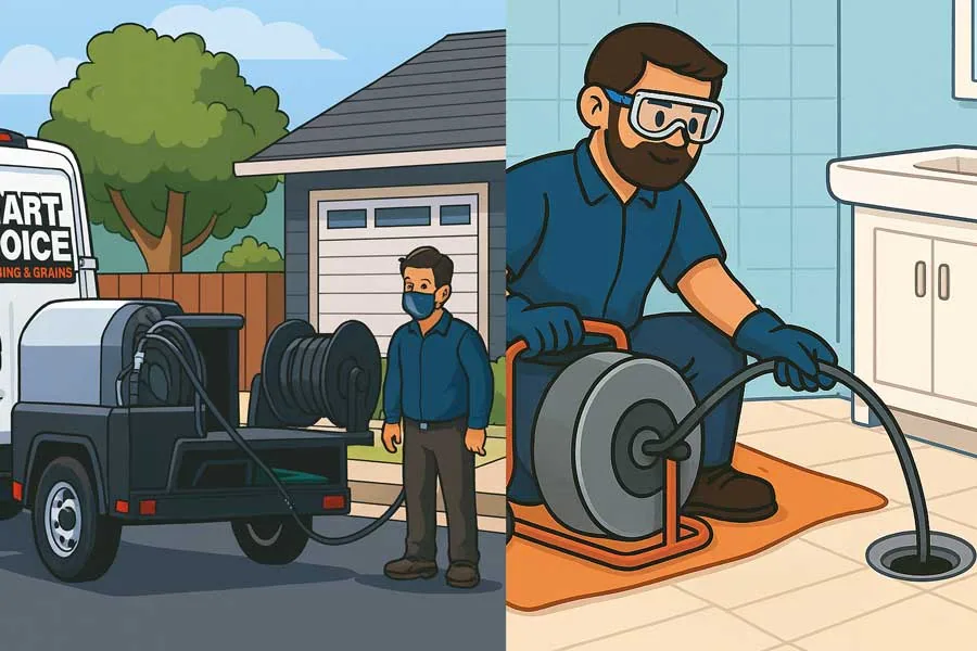 Hydro Jetting vs. Snaking: What’s Better for Ventura Drain Clogs?