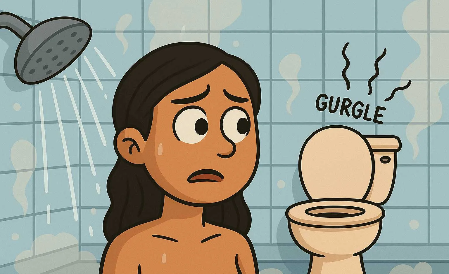 Surprising Reason Your Toilet Gurgles When You Shower