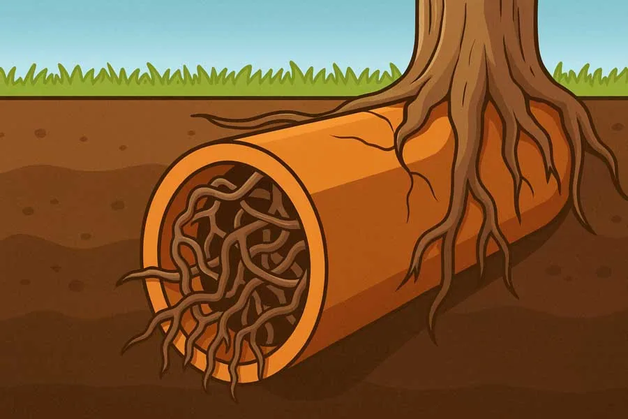 Tree Roots in Your Sewer Line: Early Warning Signs and Fixes