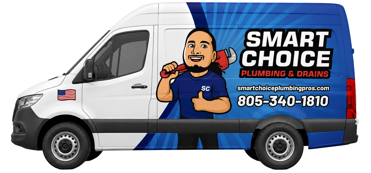 Smart Choice Plumbing & Drains service van